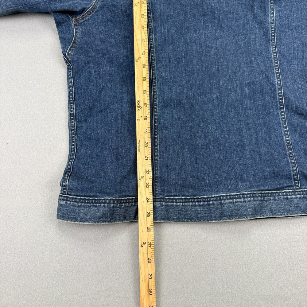 Duluth Trading Co Indigo Blue Denim Jacket - Picture 11 of 12